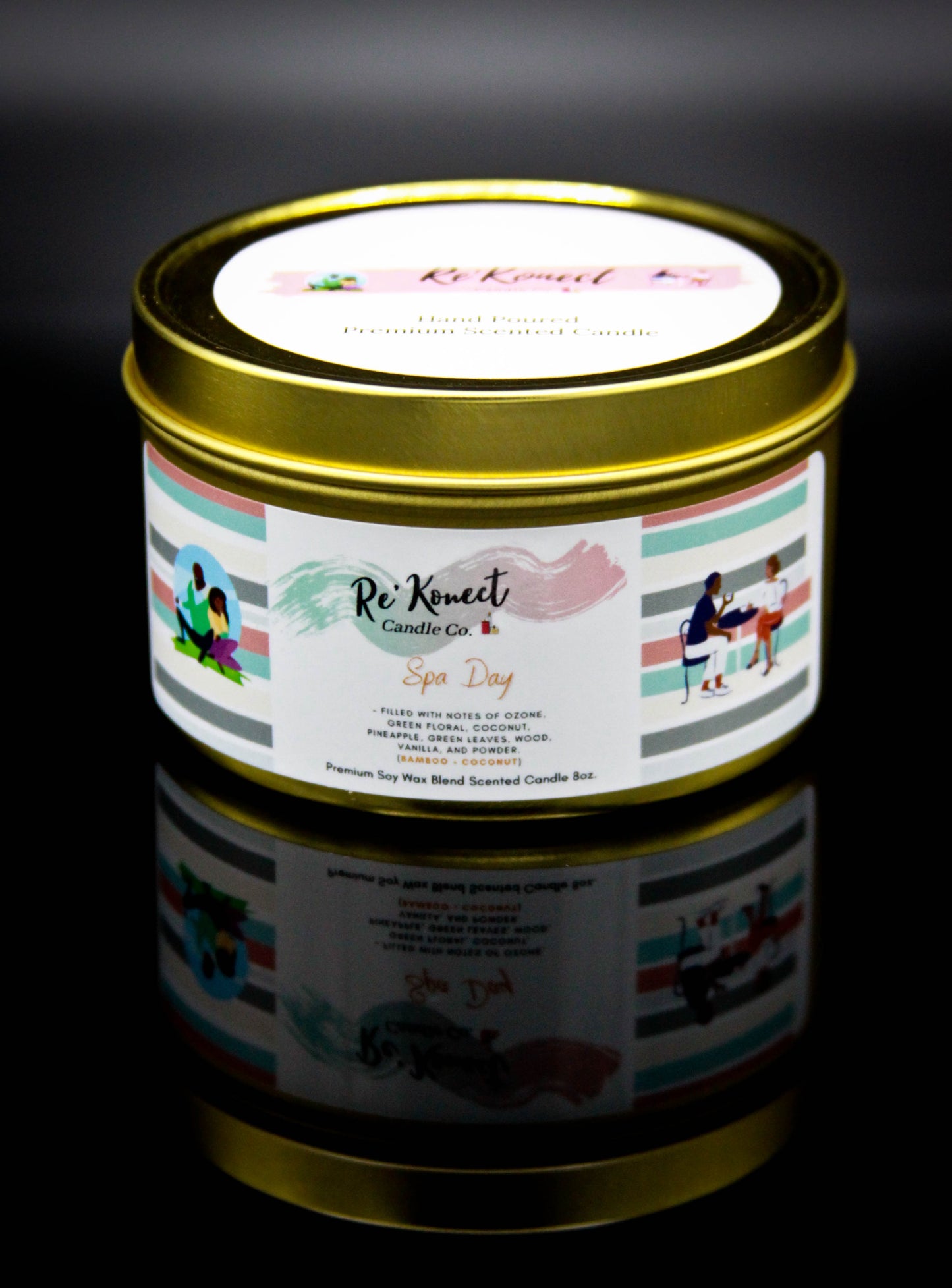 Spa Day Soy Wax Candle 8oz