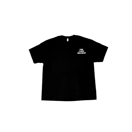 The Cake Season Tee - Black