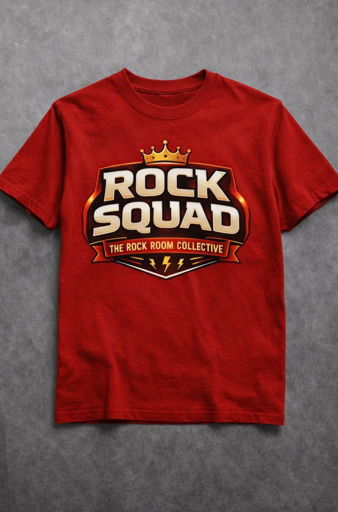 “Rock Squad” Tee - Red
