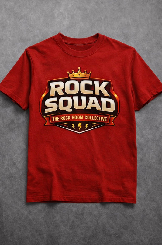“Rock Squad” Tee - Red