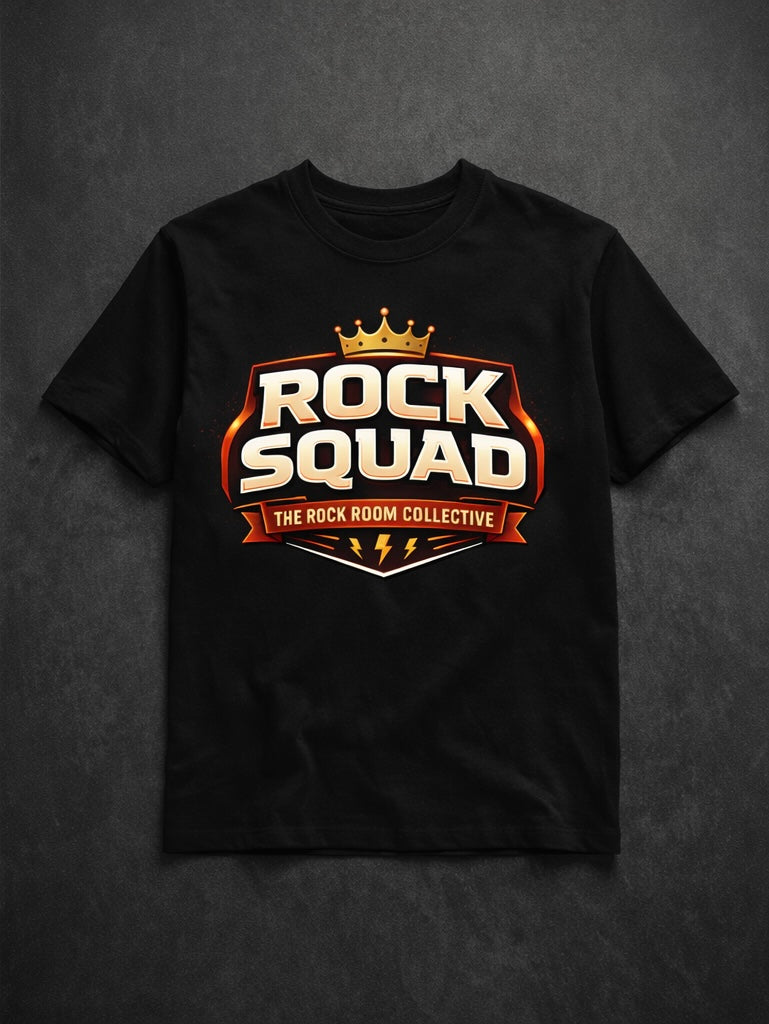 “Rock Squad” Tee - Black
