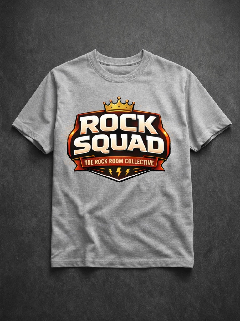 “Rock Squad” Tee - Cement