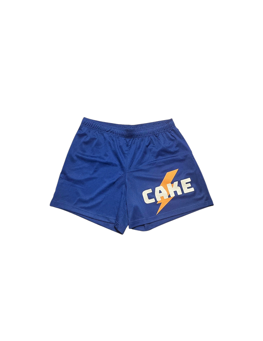 Cake Big Bolt Mesh Shorts - Royal Blue